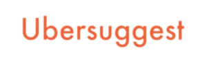 A logo of ubersuggest.